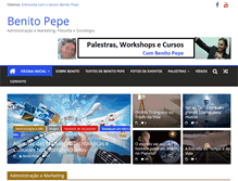 Tablet Screenshot of benitopepe.com.br
